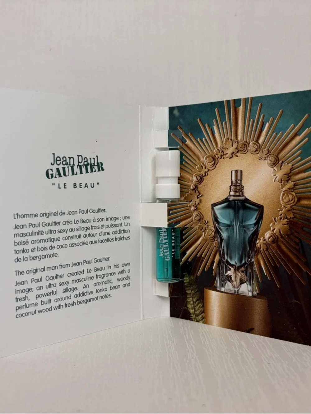 Jean Paul Gaultier Le Beau  Spray Sample Lot